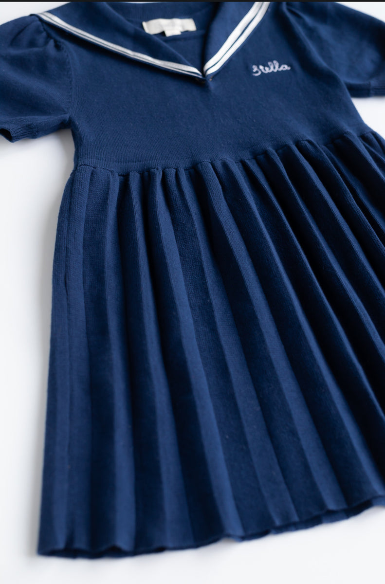 navy blue dress with white trim Buy Sailor Dress NAVY