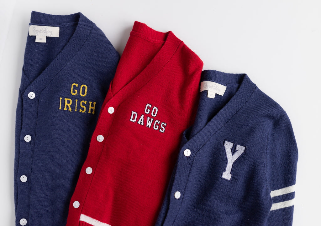 Children’s Custom Collegiate Cardigan