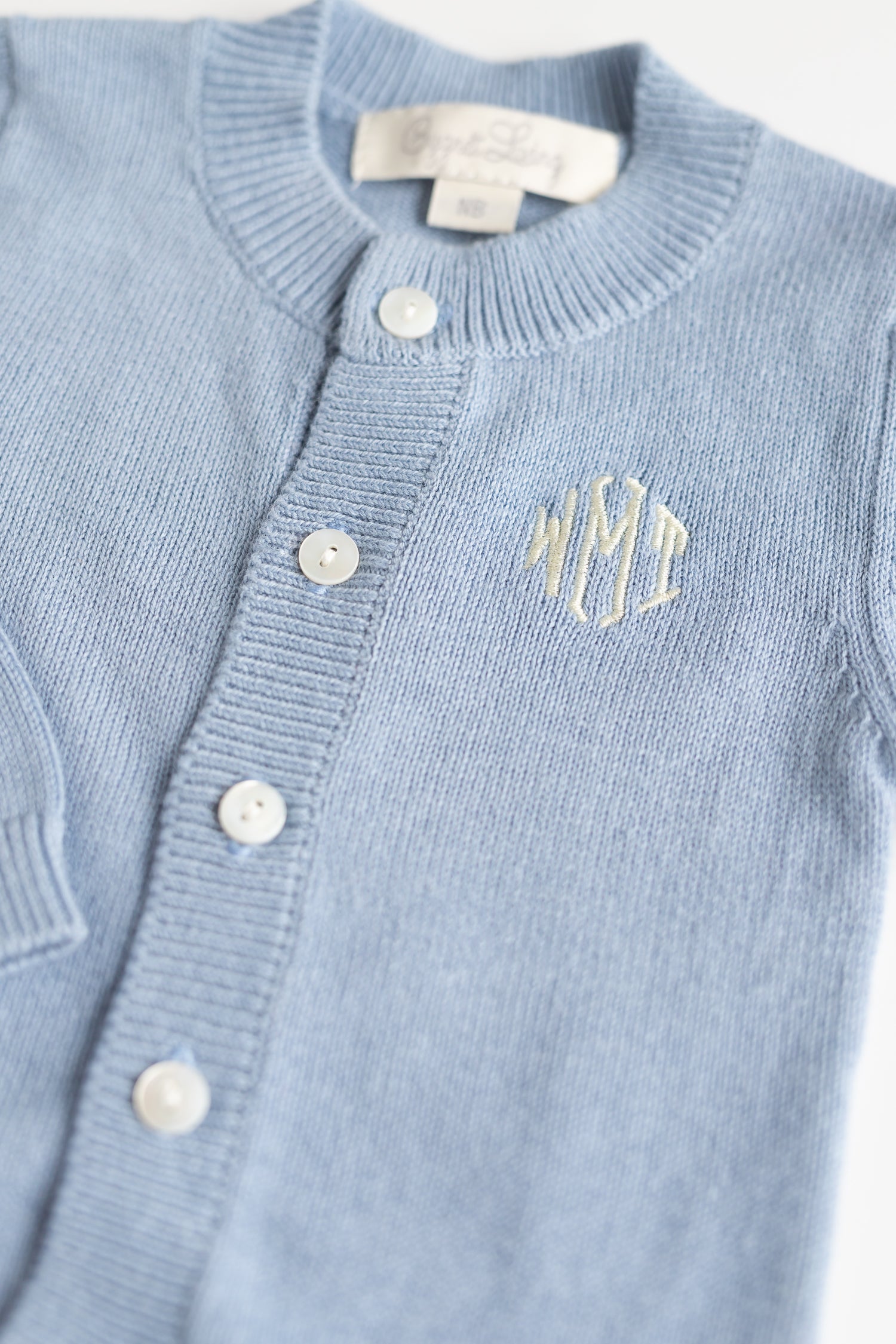 Baby Cardigan DUSTY BLUE