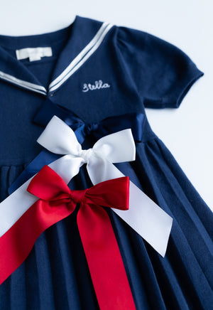 Buy Sailor Dress NAVY | Classic Nautical Girls Outfit | Cygnet Living Buy Sailor Dress NAVY | Classic Nautical Girls Outfit | Cygnet Living