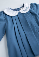 Long Sleeve Pleated Dress
