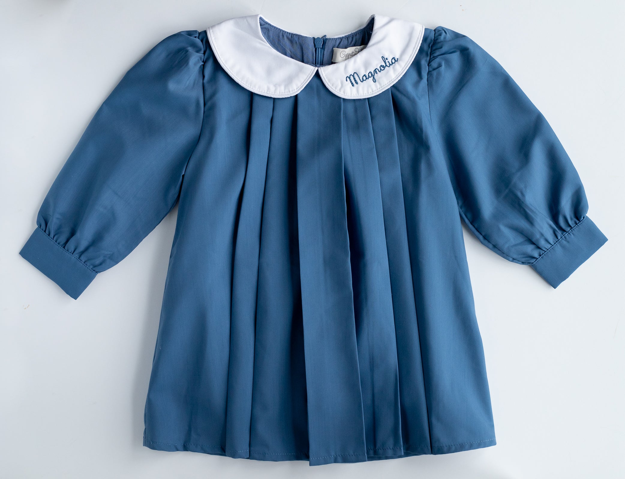 Long Sleeve Pleated Dress