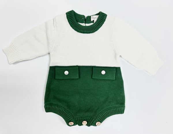 Theodore Romper HUNTER GREEN/PINE