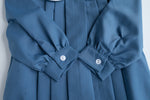 Long Sleeve Pleated Dress
