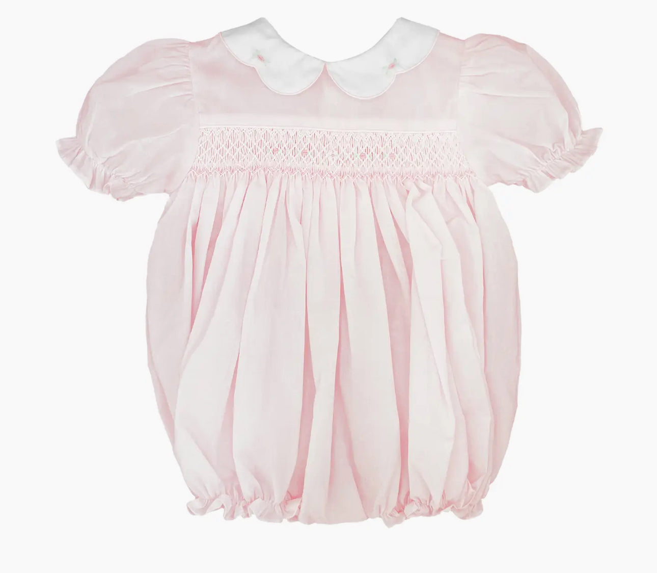 Hand Embroidered Smocked Bubble