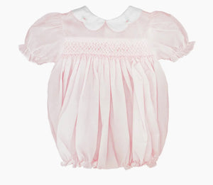 Hand Embroidered Smocked Bubble