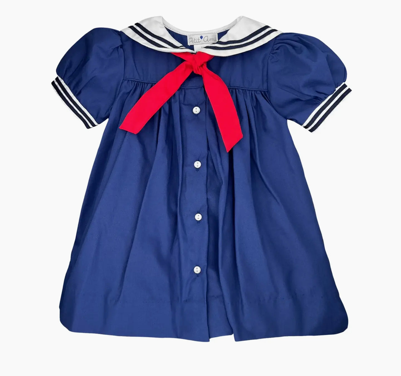 Shop Navy Nautical Sailor Dress | Playful Seaside Look Shop Navy Nautical Sailor Dress | Playful Seaside Look