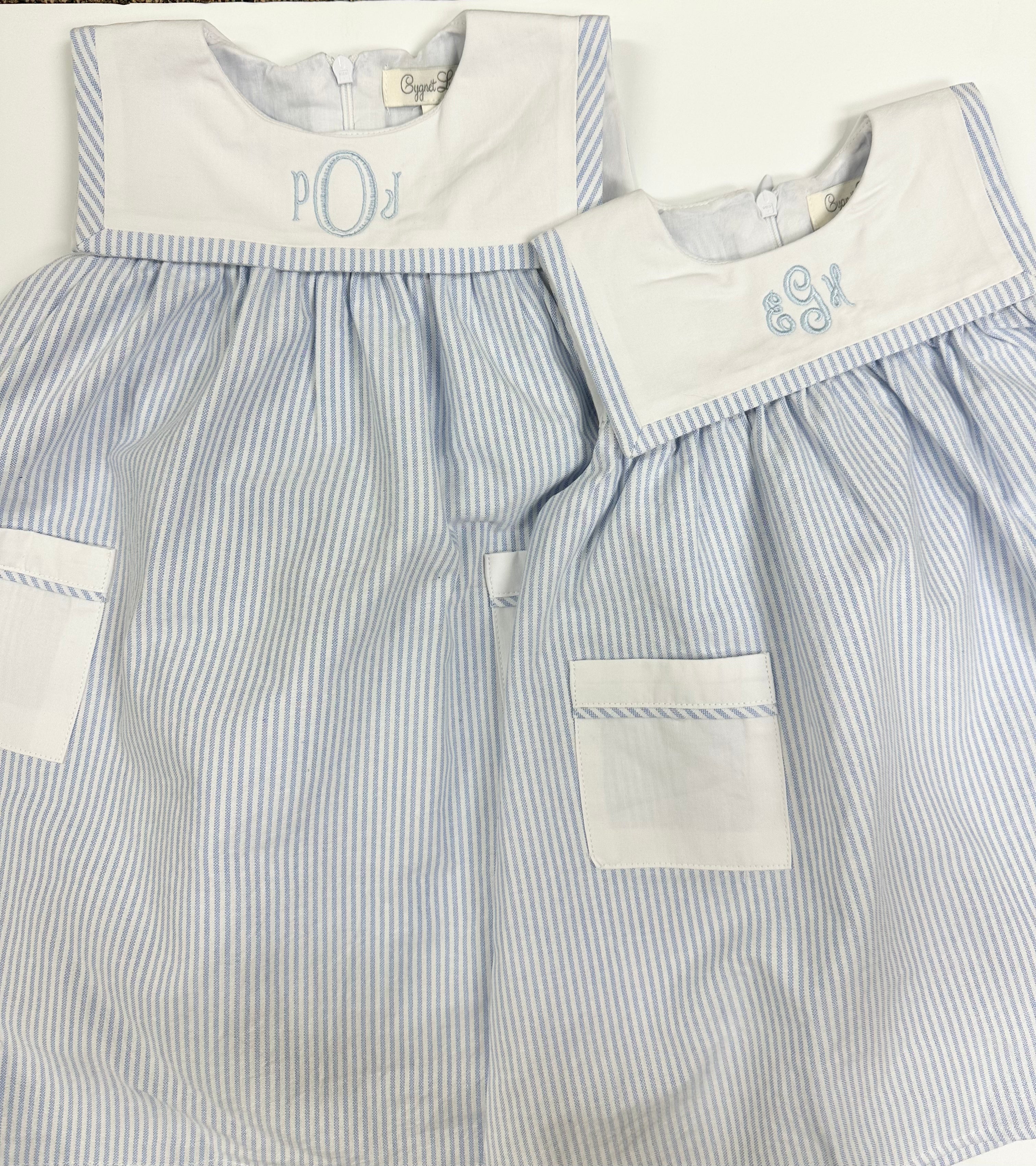 Girls Striped Sundress