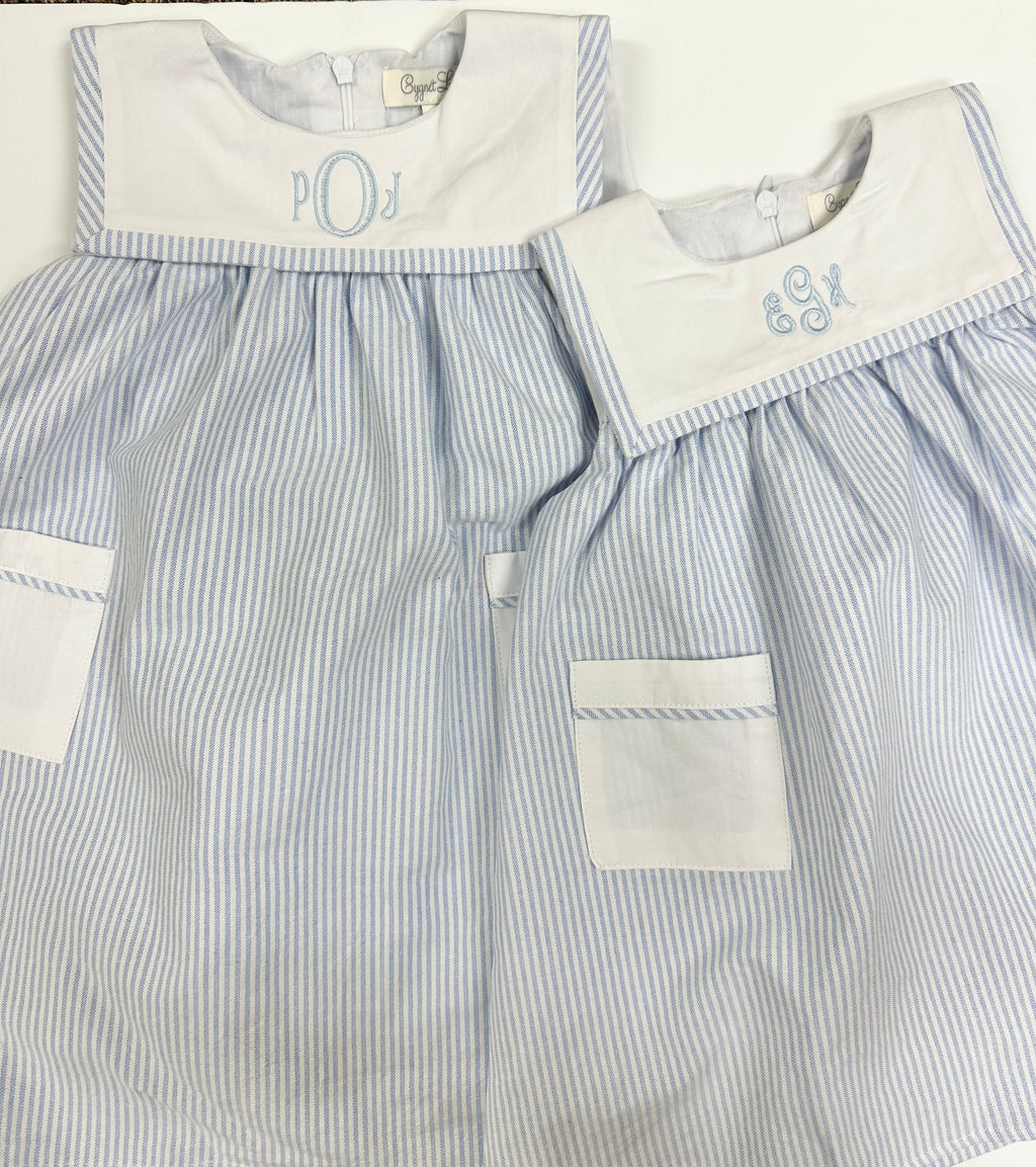 Girls Striped Sundress