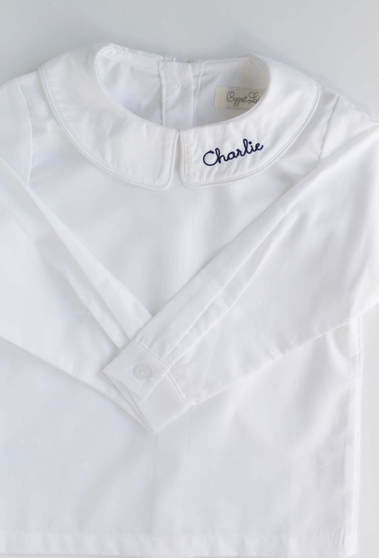 Boys Long Sleeve Eton Collar Blouse