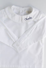 Boys Long Sleeve Eton Collar Blouse