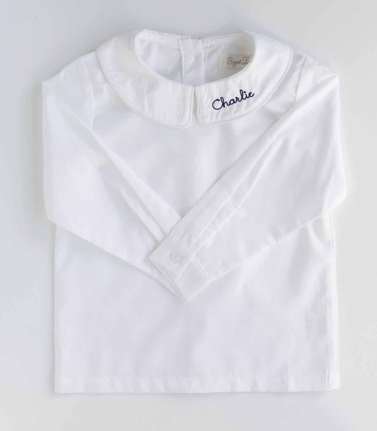 Boys Long Sleeve Eton Collar Blouse