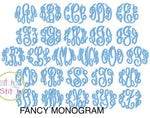 Showcase of Fancy Monogram Font for Monogram