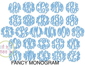 Showcase of Fancy Monogram Font for Monogram