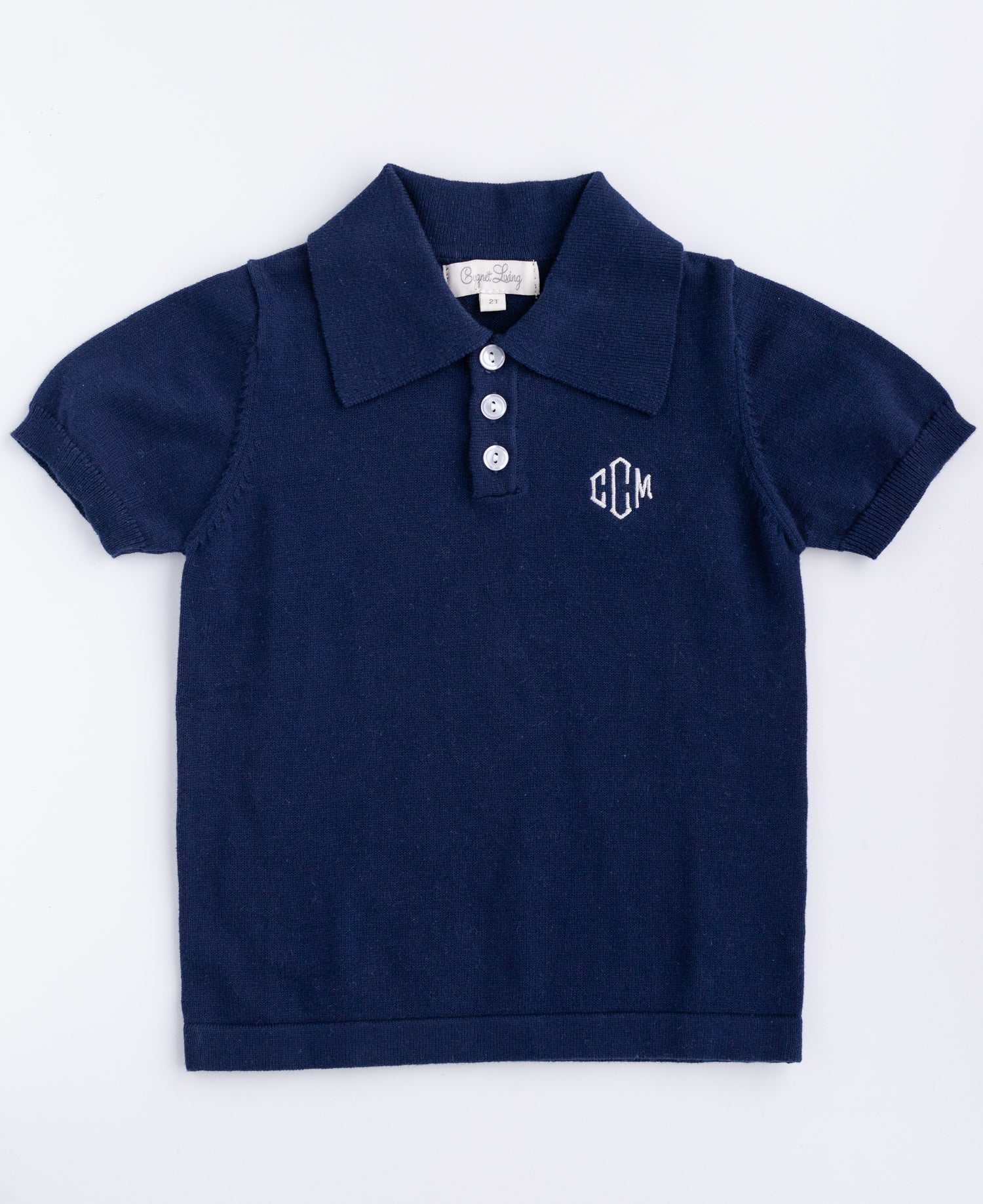 Navy blue polo shirt for baby clearance