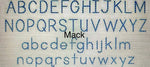 collegiate cardigan custom embriodery font options