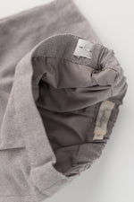 Gray Herringbone Shorts