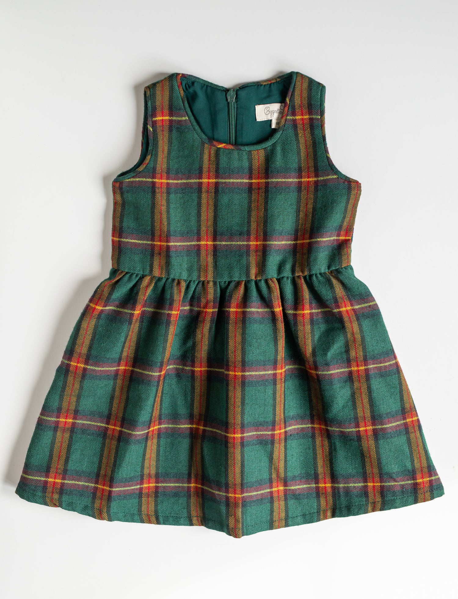 Emerson Plaid Jumper Dress Cygnet Living - Main Image