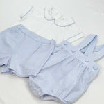 Boys Stripe Shorts Set