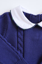 Plaid Sweater Longall