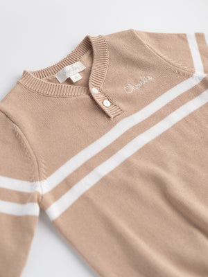 Rugby Pullover Sweater TAN