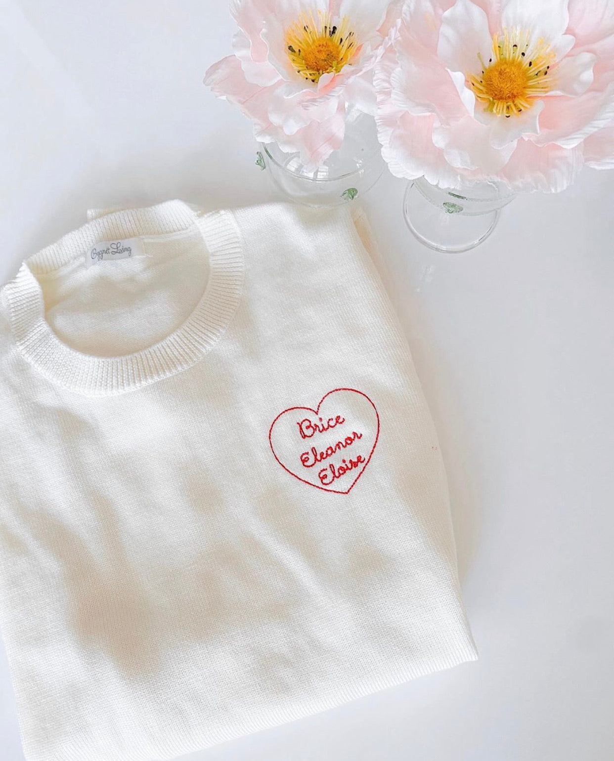 Womens Cotton and Cashmere Sweater