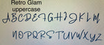 Retro glam uppercase monogram | Cygnet Living