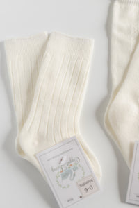 Ribbed Knee Socks