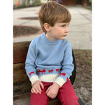 Boys Merino Train Sweater