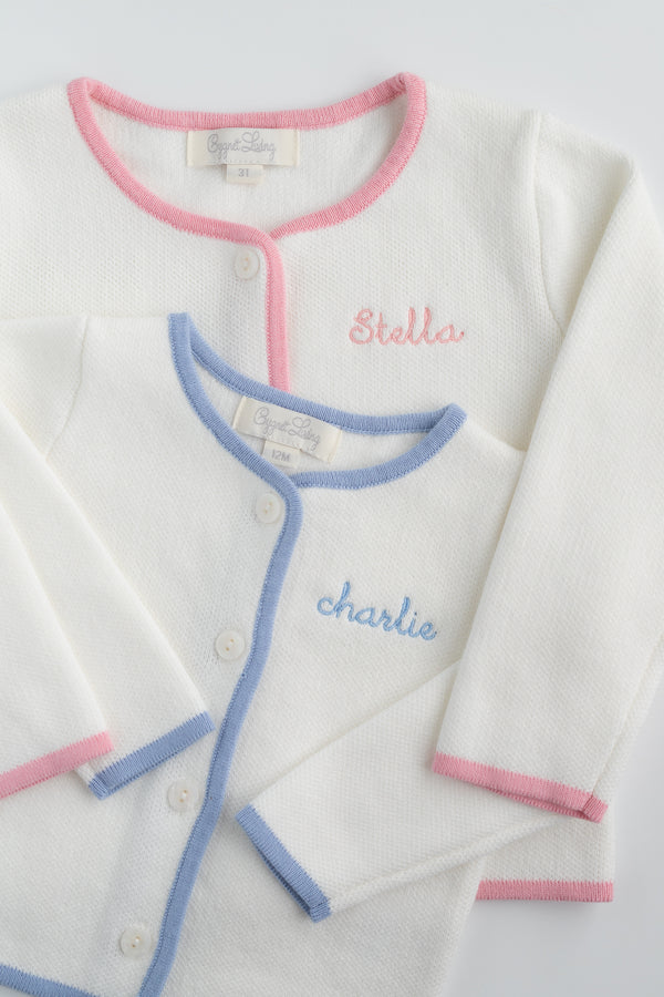Color Edged Cardigan