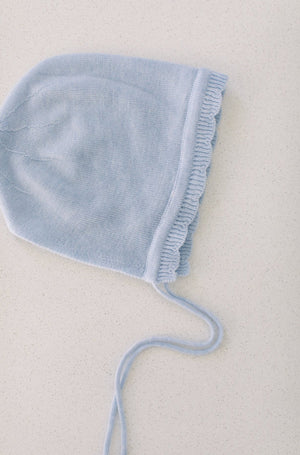 Welcome Baby Bonnet BABY BLUE
