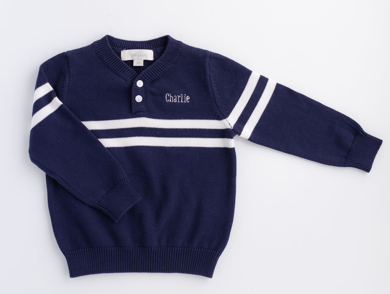 Rugby Pullover Sweater NAVY