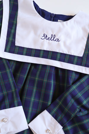 Girls Plaid Dress