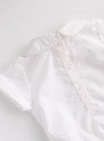 Boys Short Sleeve Round Collar Onesie
