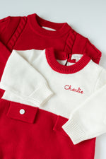 Theodore Romper RED