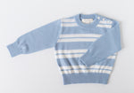 Boys Striped Sweater Set