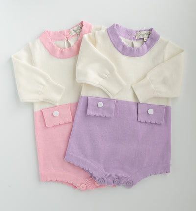 Baby Girl Bubble Rompers