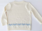 Girls Merino Wool Bow Sweater