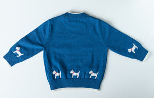 Blue Dog Sweater