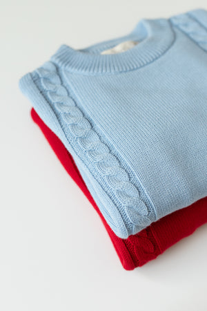 Cabled Pullover Sweater