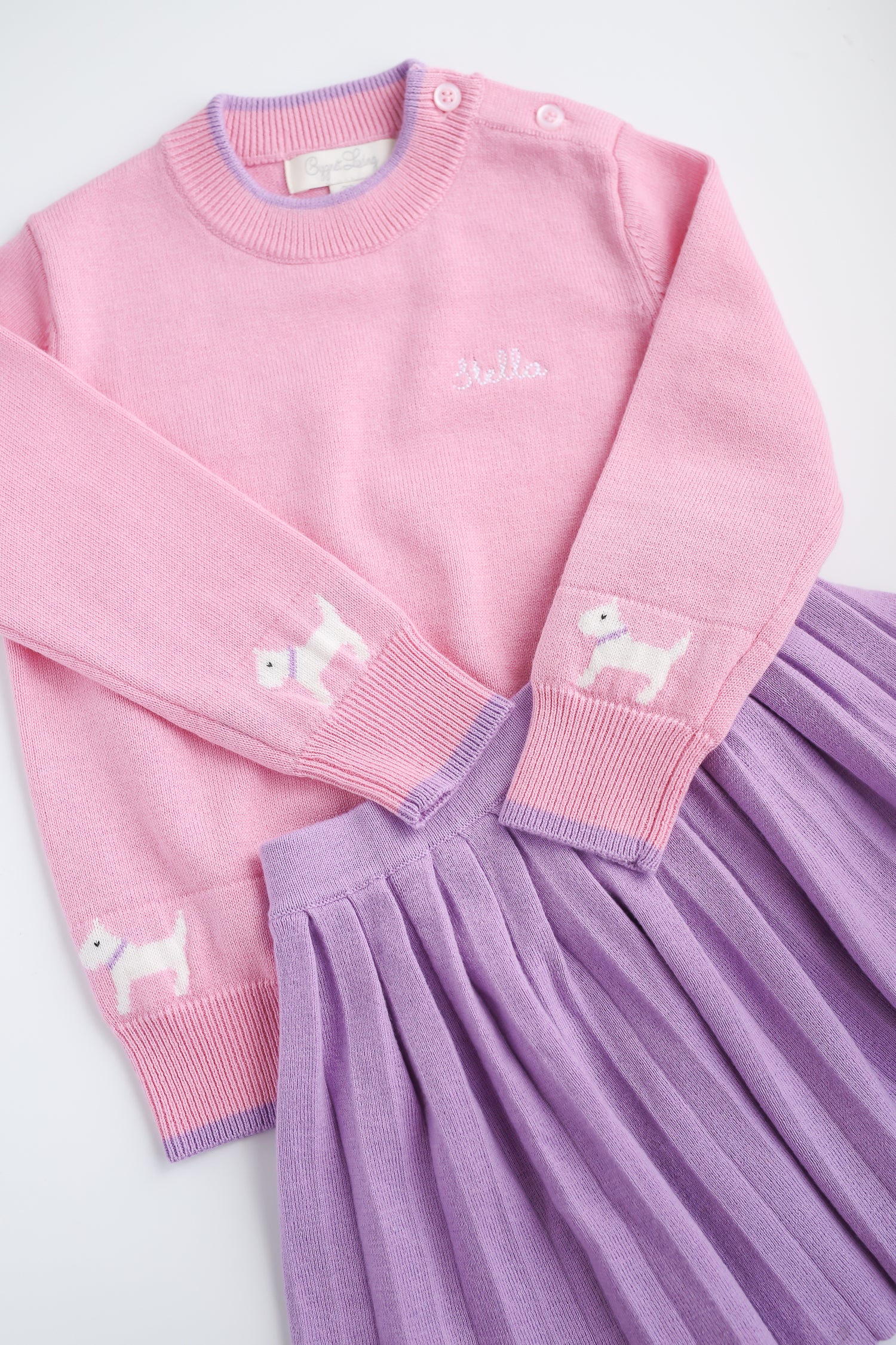 Pink Dog Sweater
