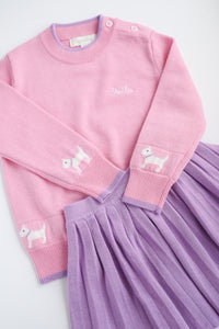 Pink Dog Sweater