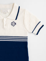 Stewart Romper NAVY