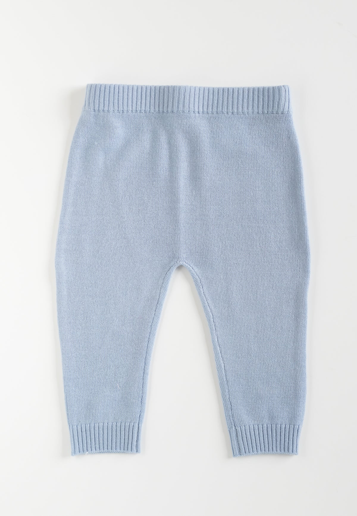 Knitted Baby Pant DUSTY BLUE
