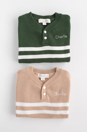 Rugby Pullover Sweater HUNTER