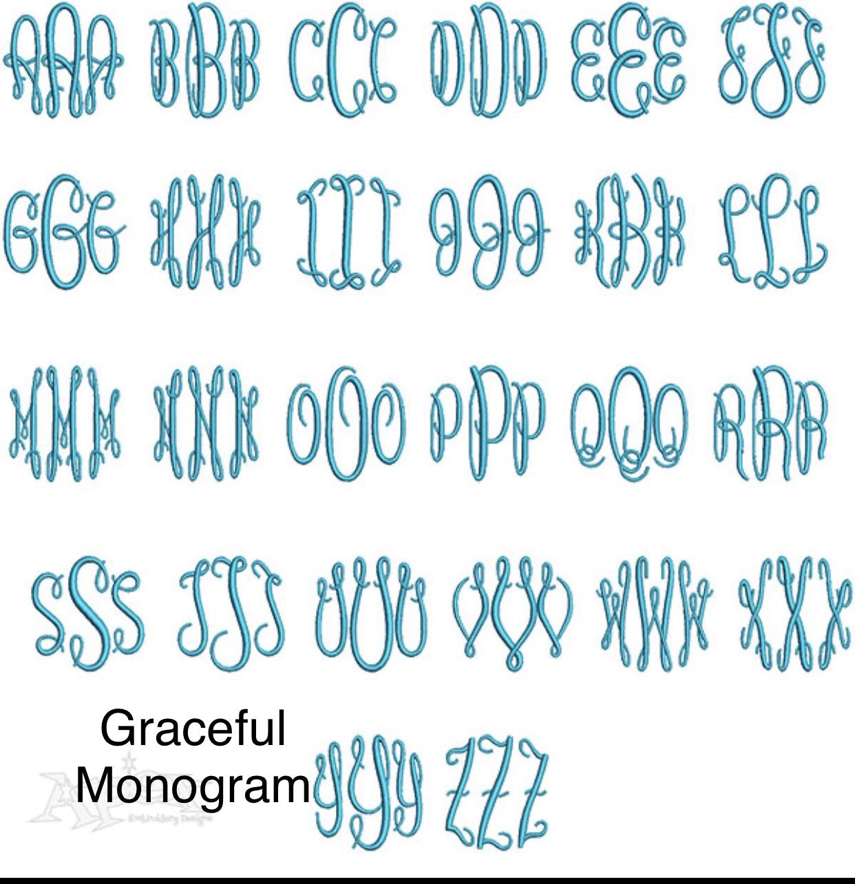 Alphabet monogram | Cygnet Living