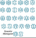 Alphabet monogram | Cygnet Living