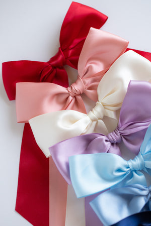 Satin Long Tail Bows