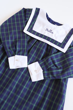 Girls Plaid Dress