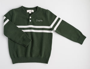 Rugby Pullover Sweater HUNTER